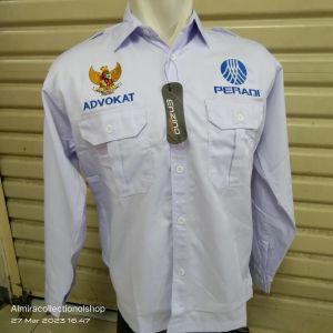 kemeja PERADI lengan panjang