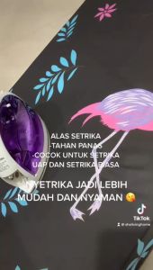 Busa Setrika Murah SHS Anti Kempes Garansi 10 Tahun - Ukuran 90 x 50 cm Tebal 10cm - Busa Setrika Premium dengan Cover Katun Halus