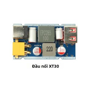 Aideepen | Mô-đun Sạc Nhanh Buck-Boost 140W+65W PD&QC USB Đầy Đủ Giao Thức + Dual Type C+XT30/XT60 Bảng Bảo Vệ Sạc Tăng/giảm Điện Áp Cho Các Thiết Bị Công Suất Cao