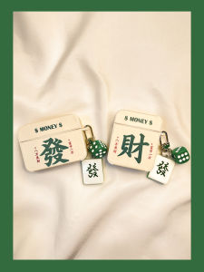 เคส Airpods4 หนัง ป้องกันไร้สาย Bluetooth ลายตัวอักษรโชคดี เหมาะกับ Apple Airpods3 Airpods2 Airpods pro รุ่นที่ 2 3 4