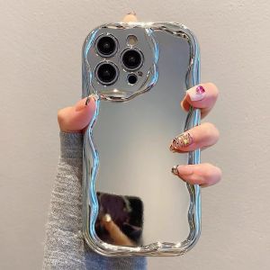 OPPO A3 Pro A98 A5 A9 A79 A53 A92 A52 Reno 8T 7Z 8Z 5 Pro 6 Electroplated Silver Solid Color Phone Case