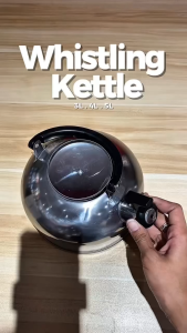 Stainless Steel Whistling Kettle Bakelite handle Heat resistant Takure