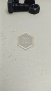 BAUT MUR BAJA M22 X 50 FULL DRAT KUNCI 32 PANJANG 5CM 5 CM GRADE 8.8 BAUD M22X50 M22X50X2.5 50 MM 50 MM PITCH DRAT 2.5 HITAM DIAMETER DRAT 22MM 22X50 22 X 50 HAERIO FASTENER SEKRUP SKRUP