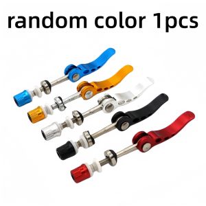 Bicycle Seat Tube Quick Release Pole Bike Aluminum Saddle Tube Screw Quick Release Seat Tube Clamp Fixing Buckle Cycling Parts
