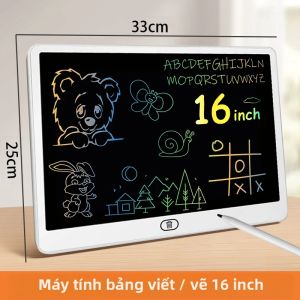 RSP | Máy Tính Bảng Vẽ LCD 16/13 Inch Dành Cho Trẻ Em 3-12 Tuổi Du Lịch Doodle Bảng Viết Bảng Phấn Đồ Chơi Giáo Dục Có Chức Năng Bảng Tin