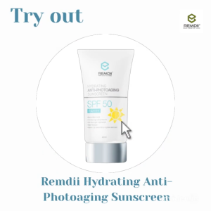 Remdii Skincare Hydrating Anti-Photoaging Sunscreen SPF 50 40ml (Exp: 07/2027)