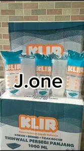 P2 JOLIE/Thinwall KLIR Persegi Panjang 200/250/ 300/500/650/750/800/1000/ 1050/1250/1500 ML ML + Tutup / Tempat makan plastik Per Pack Isi 25 PCS
