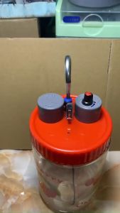 Bình rót rượu thuỷ tinh rẻ dẹp bền vòi inox 304 dung tích 1200ml-2000ml