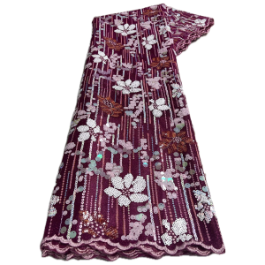 แอฟริกัน Flocking กํามะหยี่ Organza ลูกไม้ Textured ตาข่าย Tulle ภาษาฝรั่งเศสคําสุทธิผ้าเลื่อม Glitters ไนจีเรียเป็นครั้งคราวสวมใส่เสื้อผ้า