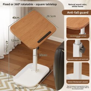 Living Room Sofa Side Table Tea Table Small Table Bedroom Nightstand Mobile Side Table Modern Minimalist Style Furniture