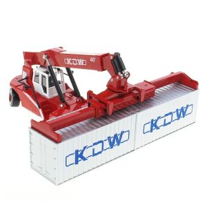 KDW 1/50 Alloy Simulation Container Crane Model Engineering Car Toy Multi-Function Truck Vehicles Toys for Boys Gifts Home Decor