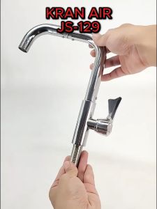 Acebest Kran Angsa Flexible Kran Cuci Piring Wastafel Tancap Bawah Bahan Stainless JS-129