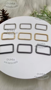 Accesories Tas Ring Segi Empat 3 cm (B) / Ring Kotak - Aksesoris Tas (IMPORT)