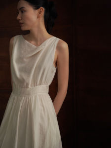 hacikis | Light Breathable Semi-Sheer Comfortable High Waist Slimming Dress