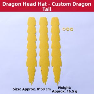 ZAODONGFANG | Handmade Chinese Heritage Trend Dance Dragon Head Toy