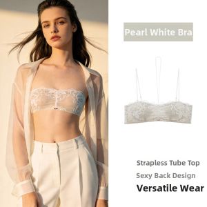 GAINREEL | Light Thin Breathable Strapless Backless Semi-Cup Bra