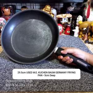 29.5cm USED M.E. KUCHEN BAUM GERMANY FRYING PAN • Japan Surplus