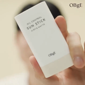 OBgE Pore Zero Sun Stick SPF50+ PA++++ 18g Korean K-Beauty Sunscreen Stick Oil Control Matte Finish Pore Blurring