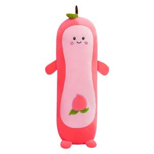 QIAOSHANG | Cute Cartoon Fruit-Shaped Soft Long Pillow