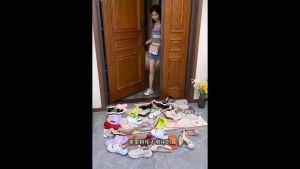 TARA MAX Rak Sepatu Lipat Model Silang X 3 Susun 5 Susun Rak Serbaguna Plastik Hemat Ruang Minimalis