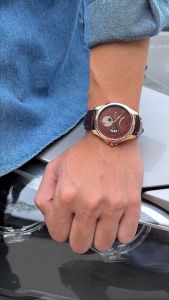 BIDEN Jam Tangan Pria Original Bermerk Asli Terbaru Tahan Air Kekinian Cowo Dewasa Jam Sport Laki Laki Kulit Keren Jam Tangan Cowok