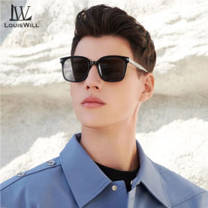 LouisWill Men Sunglasses Polarized Driving Glasses Outdoor Sports Glasses UV400 Lightweight TAC Polarized Eyewear Clean Vision Sunglasses Cycling Riding Running Glasses