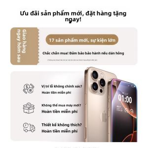 Ambrosi | Miếng Dán Màn Hình Chống Vân Tay AR Corning Glass cho iPhone 17 Pro Max
