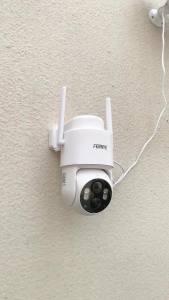 【Lifetime Free 4G Network】FERNYE S49 Solar 4G CCTV 2K 360° - Single Lens | No WiFi No Power Needed Wire-Free Installation | Waterproof AI Motion Detection Infrared Night Vision