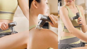 Dr. Rock Pulse Lite Mini Massage Gun - Alat Pijat Elektrik