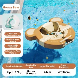 GWYNET | Anti-Tipping Swim Ring for Babies Aged 0-5+ Years