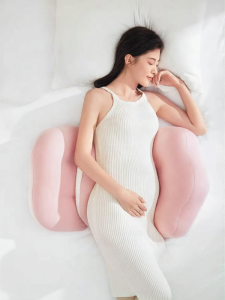 SHI YUE JIE JING | Pregnancy Pillows for Side Sleeping H-type Abdominal Support and Leg Spacing