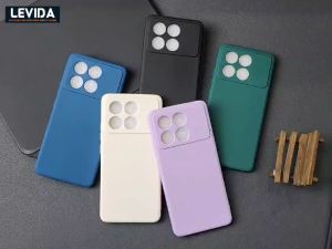 Poco X6 Pro 5G Macaron Square Softcase Candy Macaron / Case Square Edge Poco X6 Pro 5G