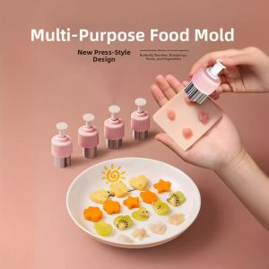 gumahus | Star and Carrot Shape Stainless Steel Fruit and Vegetable Cutting Mold