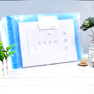 FAMILY`S CHOICE Transparent PP File Storage Bag A4/A5 Business Big Capacity Document Bag Student File Folders A4/A5 shcool office