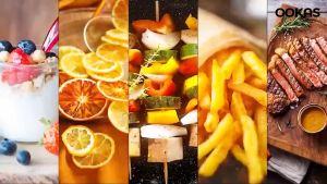 🔥 🔥 OOKAS air fryer oven Large Capacity 7L 9L Digital Touch LED Air Fryer Multifunctional Household Smokeless Fully Automatic New French Fries Machine Support Timer Temperature Control Smart Electric Fryer