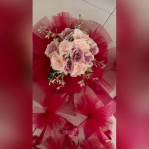 Wedding car decoration set Bridal car decoration