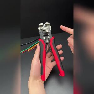 Automatic Wire Stripper Crimper Cutter 3In1 Multi Pliers For Electrical Cable Stripping Electrician Motorcycle Repair Hand Tool