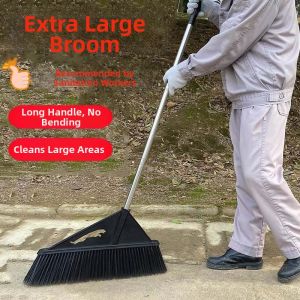 KUWUBIANJING | Durable Long Handle Broom for Cleaners