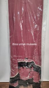 Cover Baju Gamis Dewasa 55x137 Mika Plastik Gantung Transparan Anti Debu