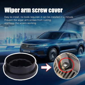 2set Original Style Front Wiper Bolt Cap Nut Cover Windshield Wiper Accessory