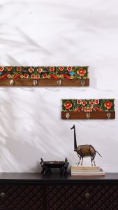 Solid Wood Carved Coat Hook Wall Hanging Entrance Door Decoration Hook Home Entrance Wall Key Hook Wall Decoration