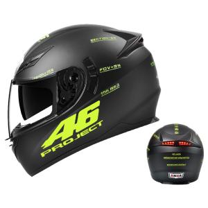 AD | Certified 3C Four Seasons Motorcycle Helmet With Tail Light Full Face