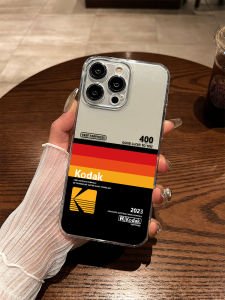 Retro Film Inspired Soft TPU Phone Case for  17 pro Max Full Cover Transparent Protective Anti-Fall Creative Design