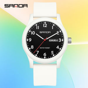 SANDA Top Brand 3263 Minimalist Womens Quartz Watch Clock Minimalist Style Calendar Waterproof 2 Womens Quartz Watch