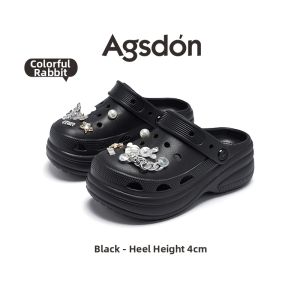 Agsdon | Sporty Thick Soled Clogs Slippers