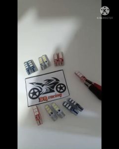 Lampu Sein Sen T10 6 LED Jelly Kedip Lampu Senja