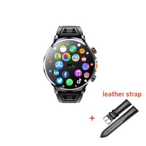 H18 Smart Watch 4G/5G Call GPS WIFI 1.95 inch 8MP Camera 3D Navigation Heart Rate Blood Pressure Blood Oxygen Smartwatch Men