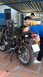 Baga hông pg1 cảng sau pg1 khung hông pg1 baga hông trái pg1 phụ kiện pg1 mbiker