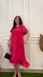 Dress Fuji Karet Crincle Premium Rempel