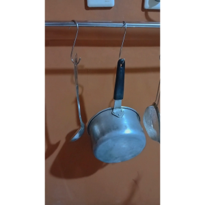 LJR Gantungan Hook Stainless Steel Serbaguna Bentuk S 1 Lusin + Hanger Kawat Dewasa 10 Pcs